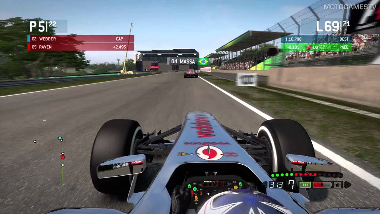F1 2013 Xbox 360 - Rookie Driver - Sao Paulo Scenario