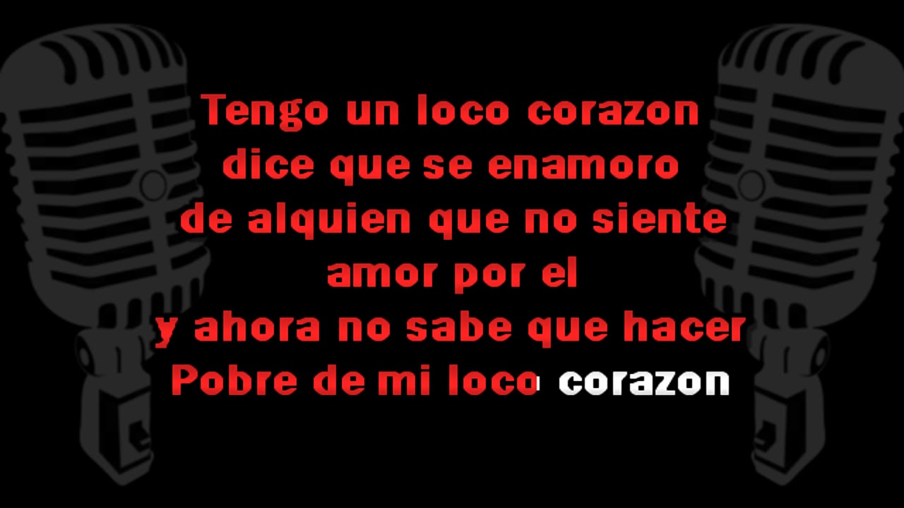 El encanto de corazón - loco corazon KARAOKE | LS