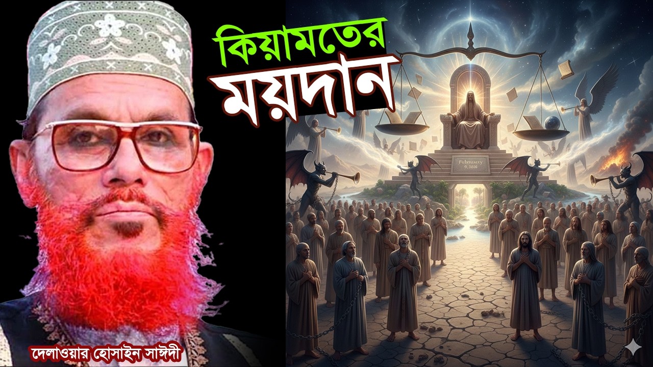 কিয়ামতের সেই ভয়াবহ দিন: যখন কারো কোনো উপায় থাকবে না!💓Allama Delwar Hossain Saeedi #saidiwaz