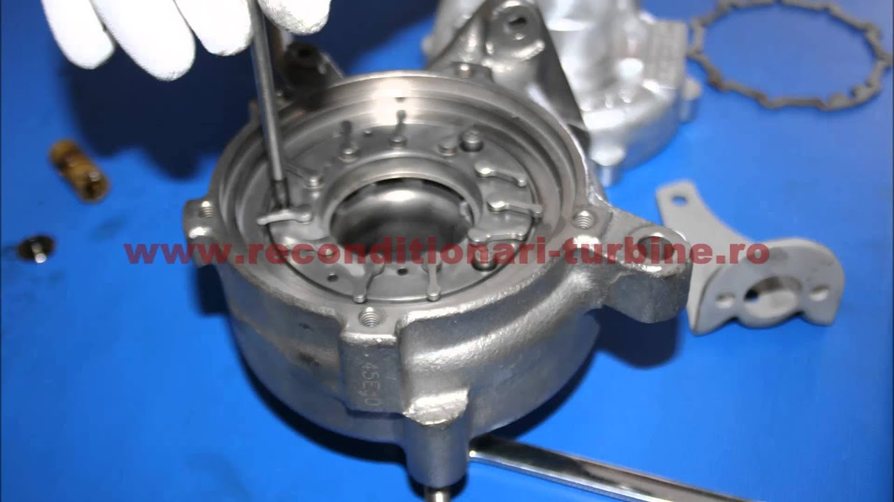 How to rebuild / repair a turbocharger  step by step