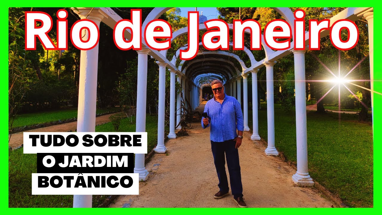 Venha se surpreender com o JARDIM BOTÂNICO do Rio de Janeiro     EP.01