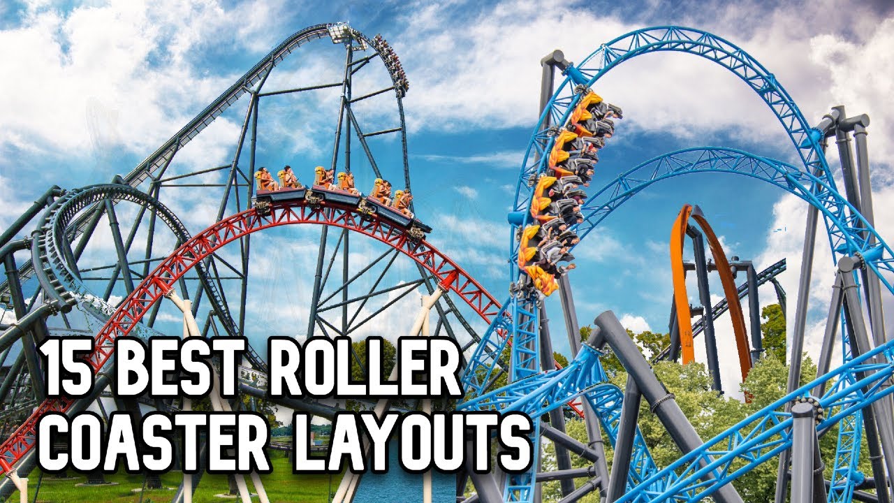 15 AWESOME Roller Coaster Layouts