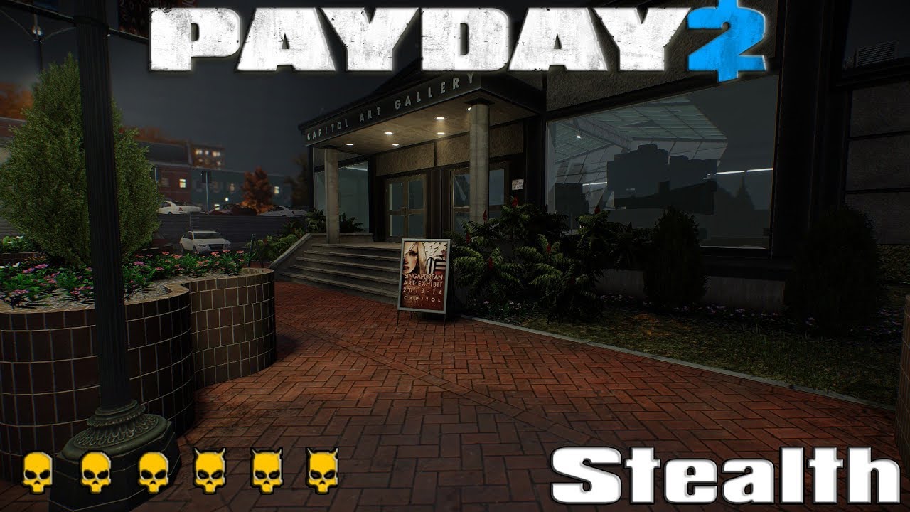PAYDAY 2!#Kunstgalerie! [One Down](Solo-Stealth) *German*