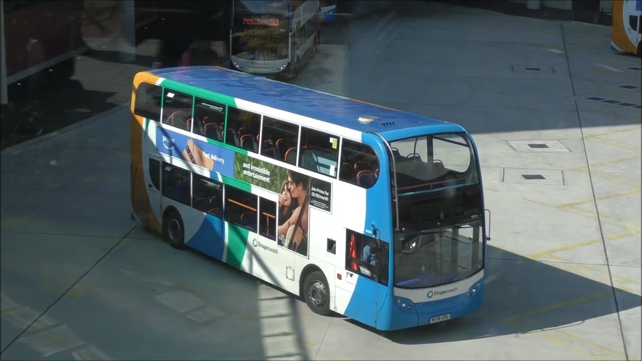 (FHD) Buses At Stockport Interchange On 18/05/2024