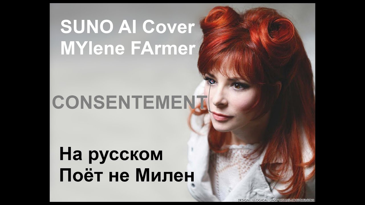 SUNO AI - Mylene Farmer - CONSENTEMENT Милен на русском AI Cover
