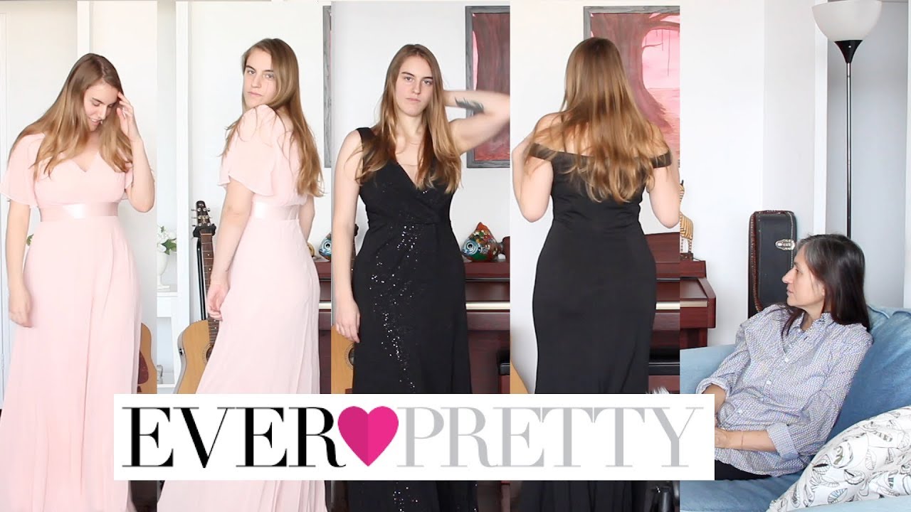 My Girlfriend Rates My Dresses | Ever Pretty Try On Haul