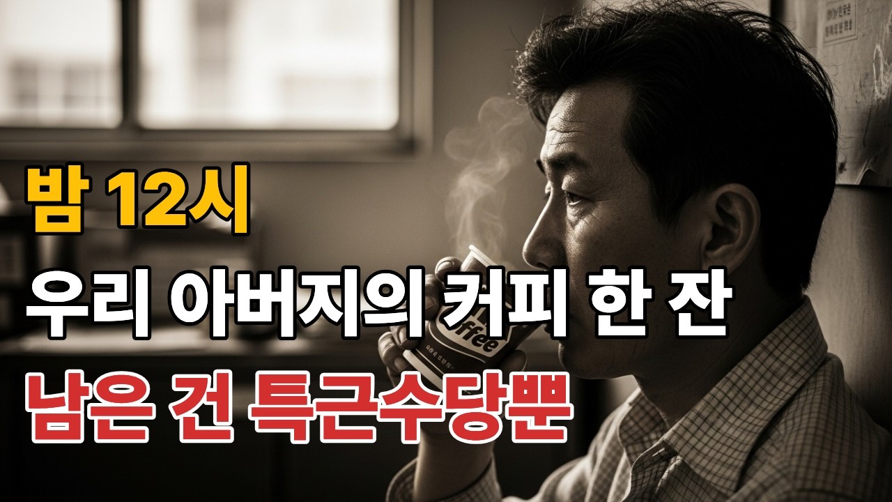 [눈물 주의] 워라벨 대신 ‘야근 수당’을 택했던 아버지의 눈물-가족의 미래를 건 베이비부머의 희생 이야기