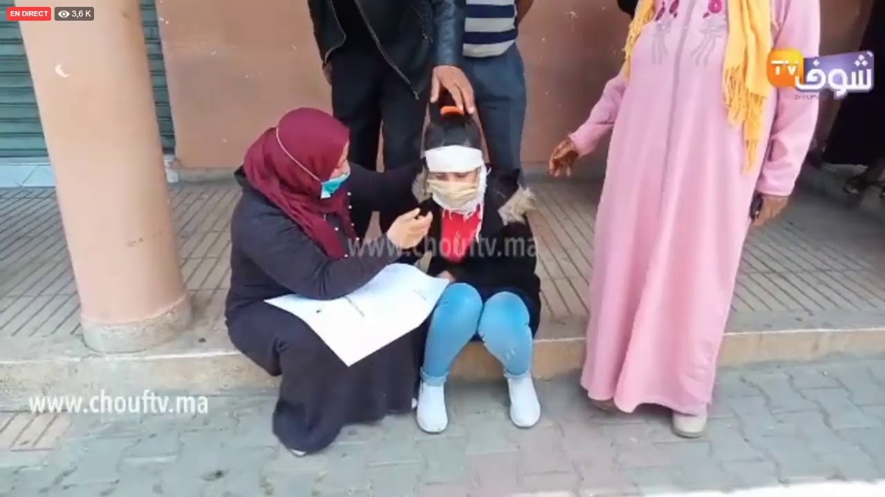 مباشرة من بنسليمان: من أمام المحكمة  3أشخاص حاولو يذبحو طفلة وعراو الأم ديالها والقضية خطيرة بزاف