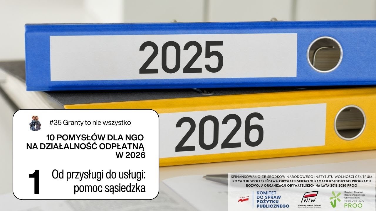 10 pomysłów dla NGO na działalność odpłatną w 2026 - usługi sąsiedzkie