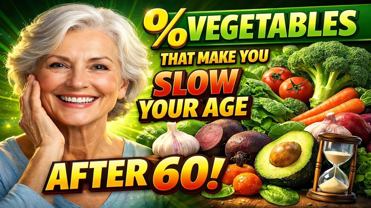 5 Vegetables That Make You Age Slower (Proven By Science!)