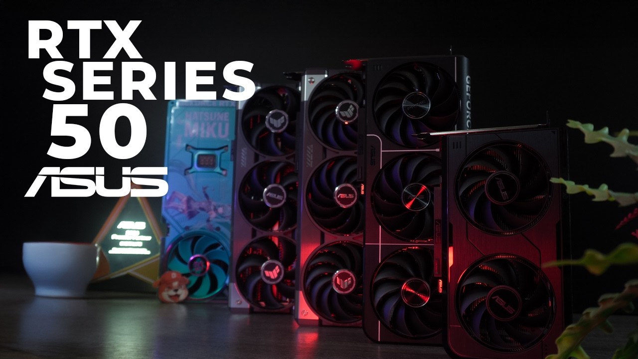 Cuál ASUS Serie 50 GPU elegir: diferencias entre Astral, TUF, Prime y Dual