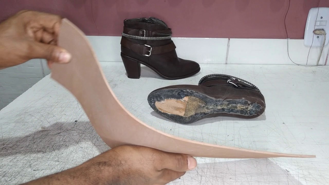 COMO FAZER SOLADO DE BOTA