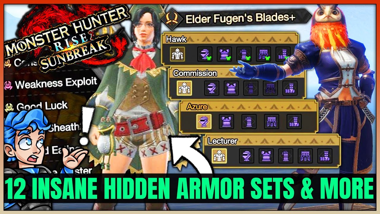 How to Unlock 12 Secret Armor Sets & 15 New Weapons in Sunbreak ASAP - Monster Hunter Rise Sunbreak!