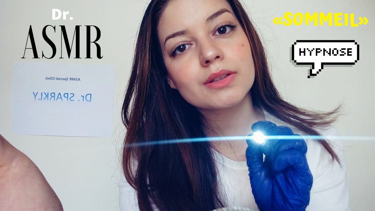 ASMR FRANÇAIS : ROLEPLAY MÉDECIN DU SOMMEIL et HYPNOSE (nouvelle caméra)👩‍⚕️