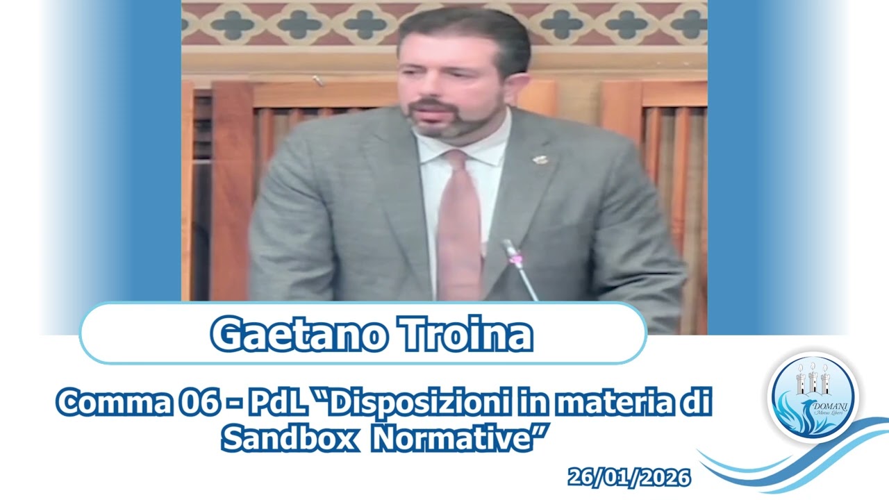 Gaetano Troina - Comma 06 - Sandbox normative - 26/01/2026