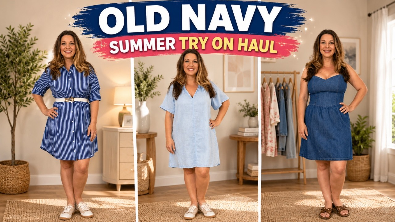 OLD NAVY Summer 2024 Try On Haul | What's New for Summer at Old Navy