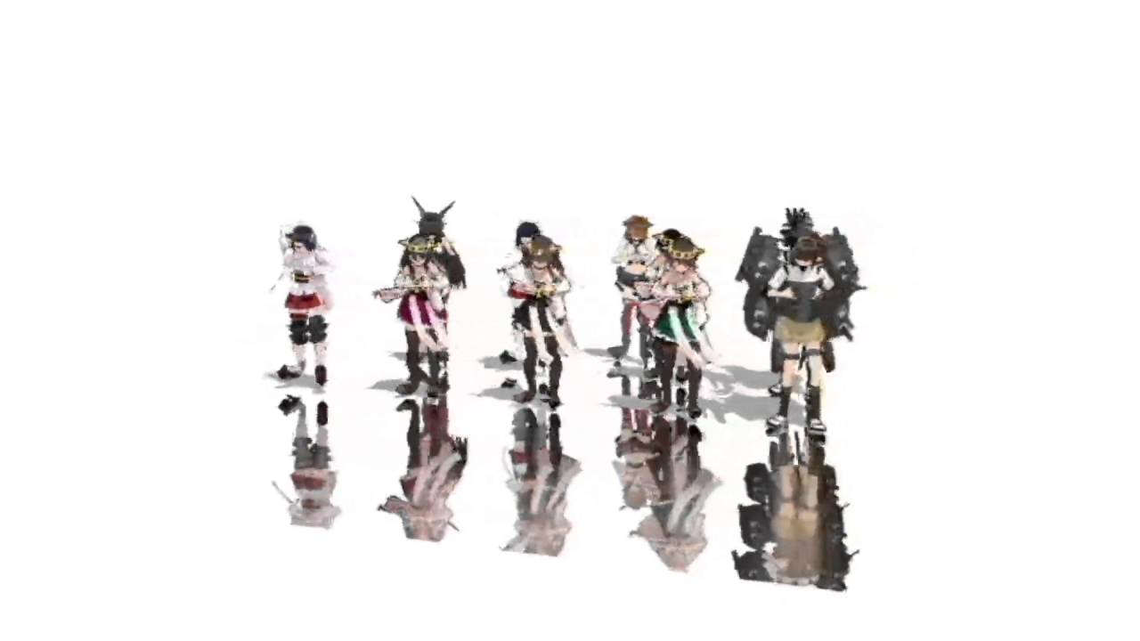 【艦これMMD】戦艦の軌跡