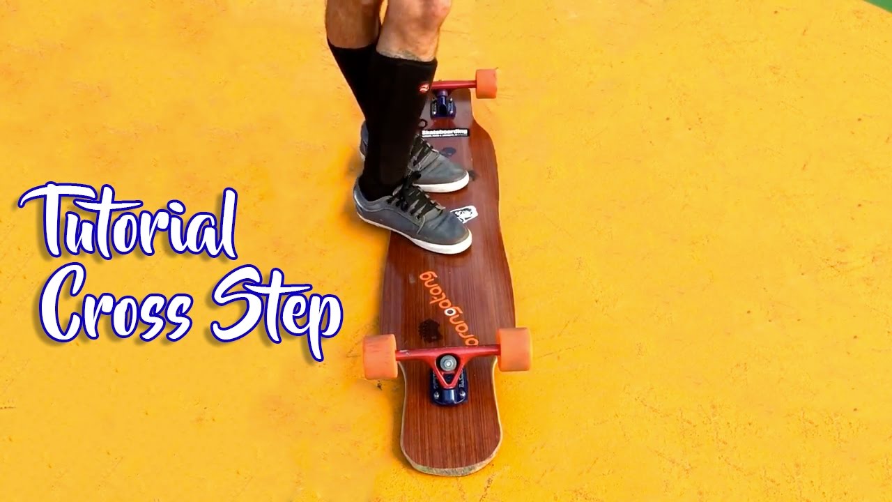 #Trick 2 - Tutorial Cross Step Fácil - Longboard Dancing - Jundiaí - Long4Life