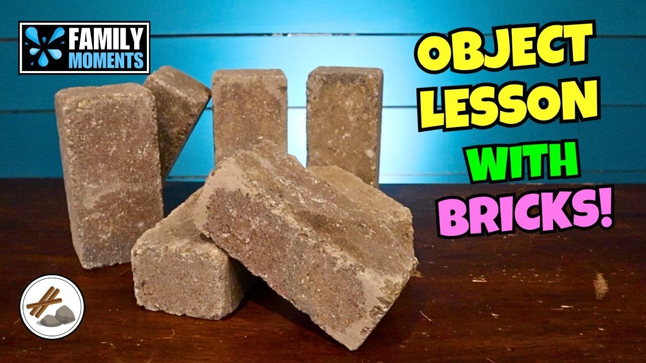 Joshua's FAITH vs. Jericho's Walls (AMAZING Object Lesson with Bricks!)