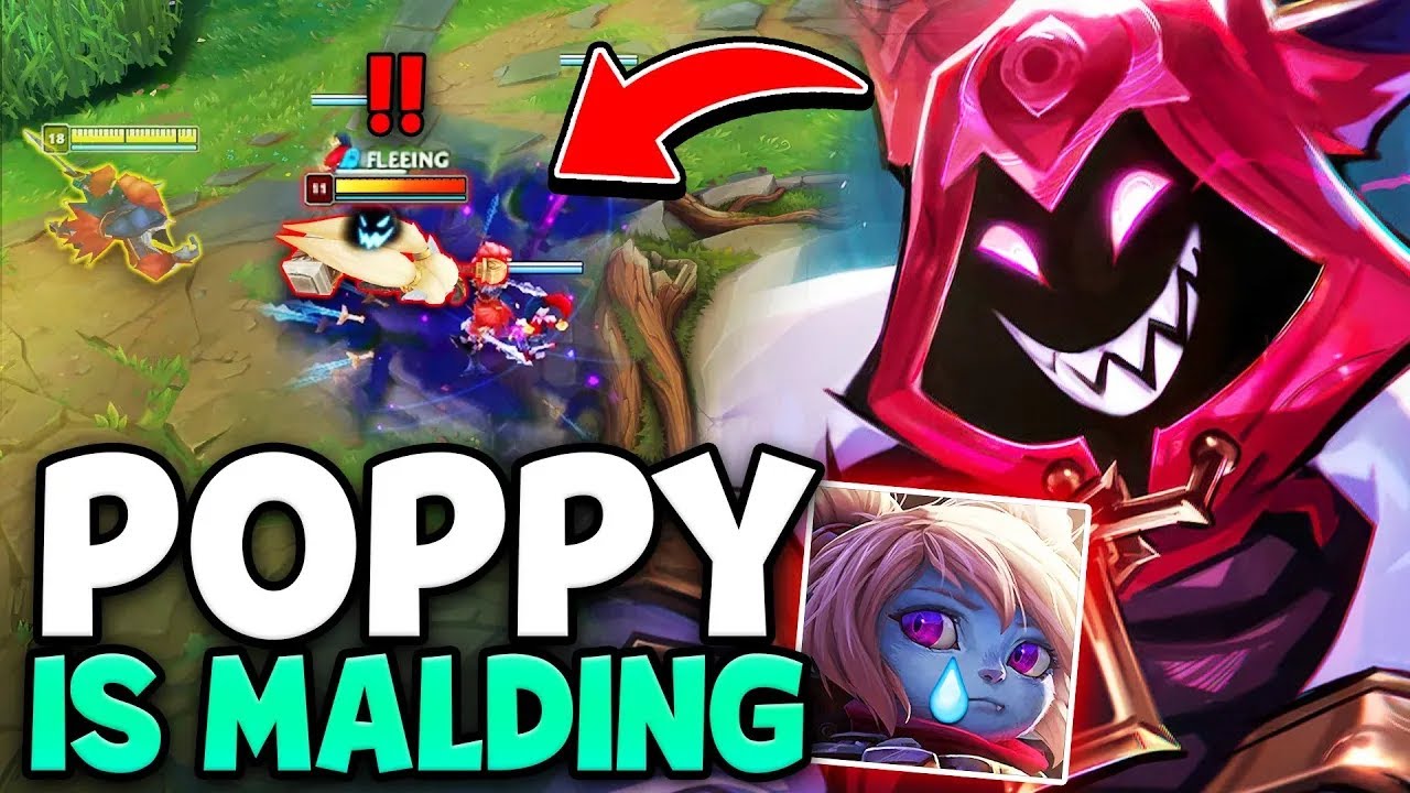 PINK WARD EMBARRASSES A MASTER POPPY ONE TRICK! (FULLGAME!)