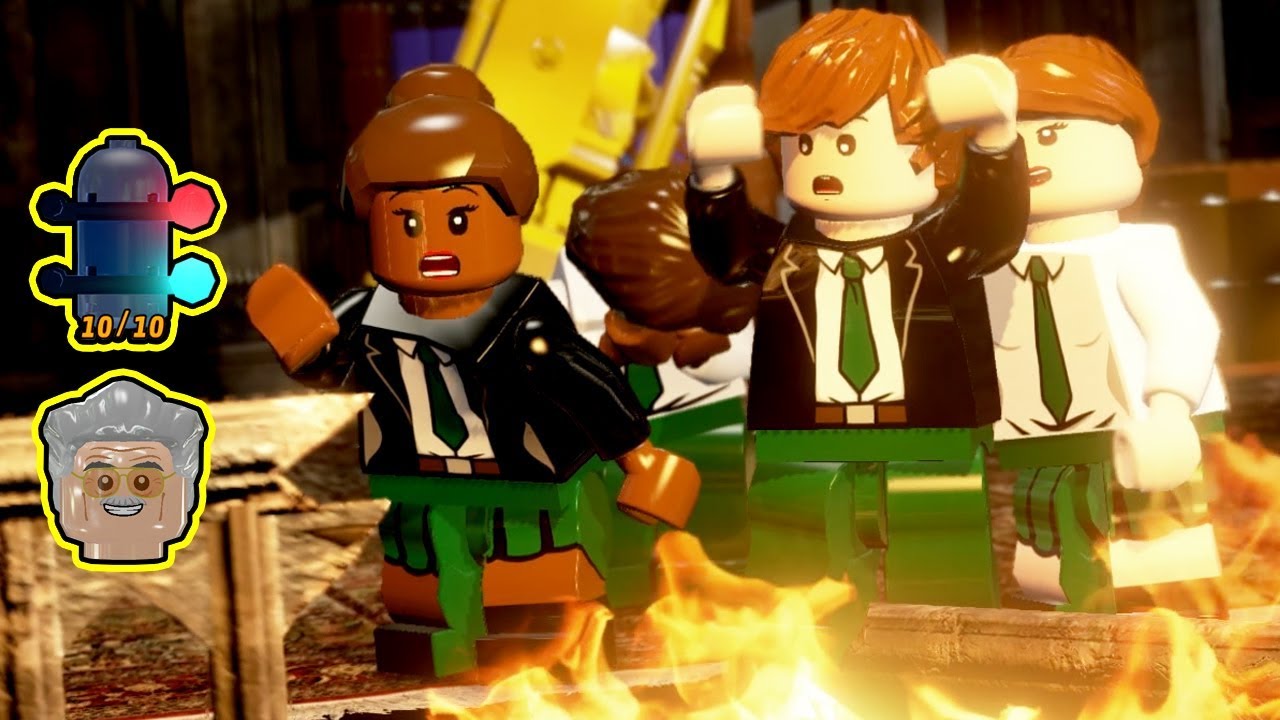 LEGO MARVEL Super Heroes 100% Walkthrough - Jaggernauts and Crosses (All Minikits, Stan Lee)