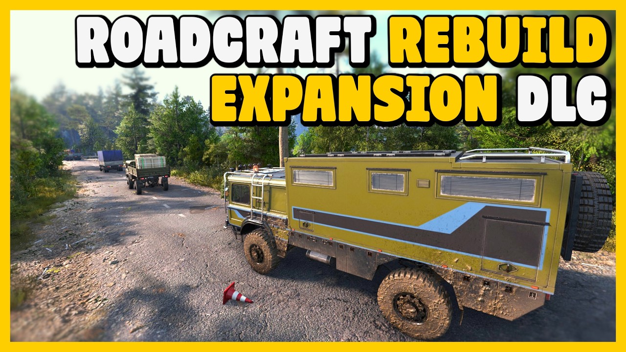 Part 1 RoadCraft Rebuild Expansion DLC Gameplay