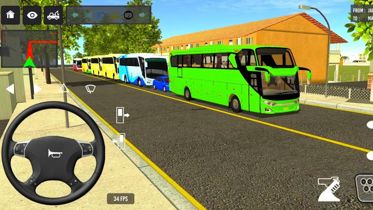 Euro coach bus simulator 🚌😍 newcoach bus simulator part- 1 Androidgameplay