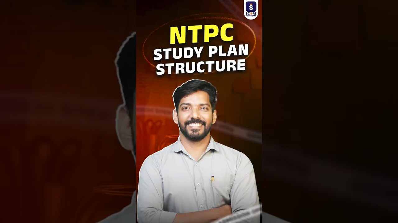 🚆 NTPC Study Plan Structure | 30 Days Smart Preparation Strategy | SCORE RAILWAY MALAYALAM