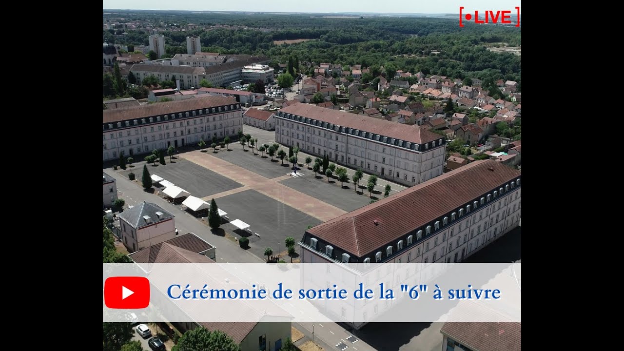 Cérémonie de Sortie 515e promotion 6° compagnie