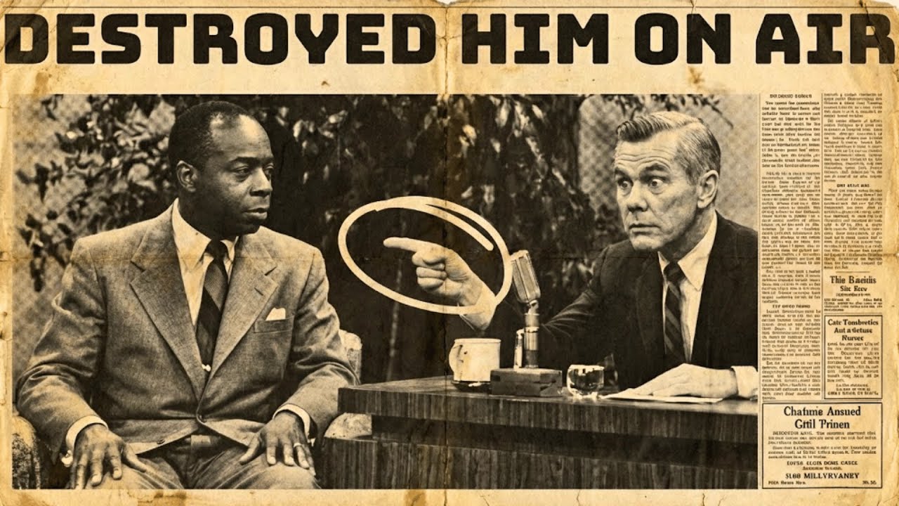1965: A Ra*ist TV Host INSULTED Bumpy Johnson — The Camera WATCHED Him FALL
