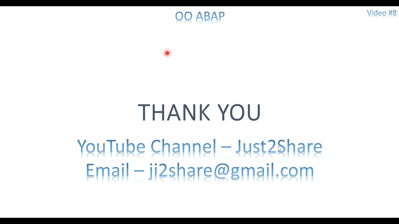 Видео 8: OO ABAP — Интерфейсы