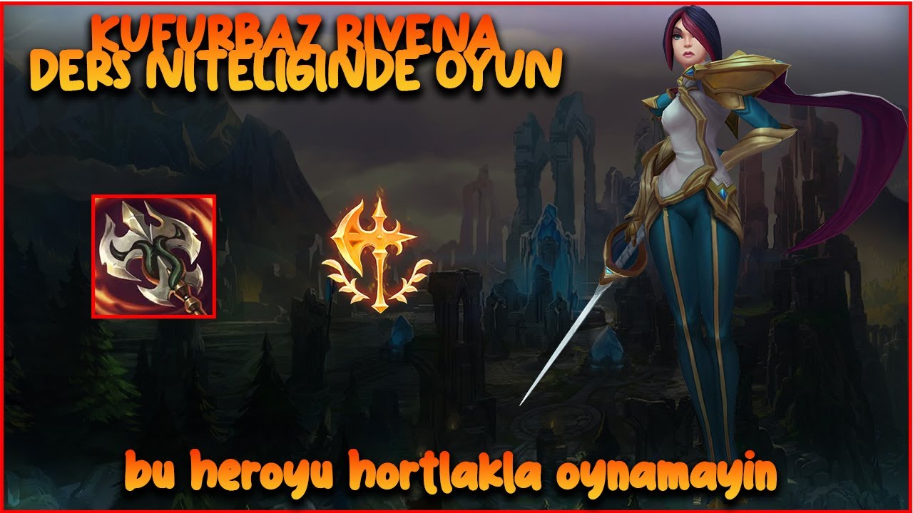 KÜFÜRBAZ RİVENA KAMP YEMEMİZE RAĞMEN DERS VERDİK! - FİORA VS RİVEN FULL ÖĞRETİCİ