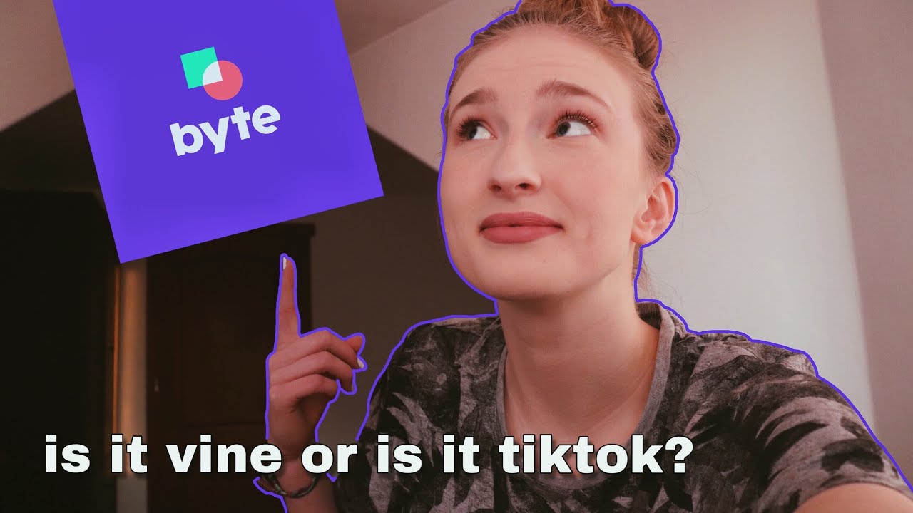 I tried to become BYTE FAMOUS in one week // is this better than vine or tiktok?
