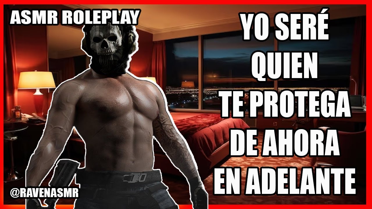 A SOLAS CON GHOST 😍😍❤ | ASMR CALL OF DUTY | #asmr #roleplay