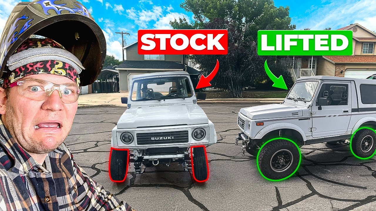 I Tried Installing a Lift Kit With No Experience (Suzuki Samurai)