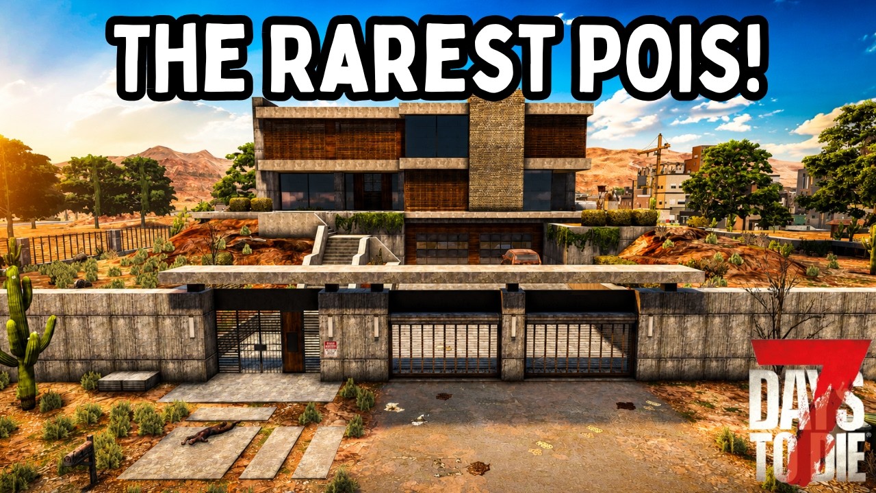12 самых редких POI в 7 Days to Die 2.6 &mdash; бункеры, аванпосты и многое другое!
