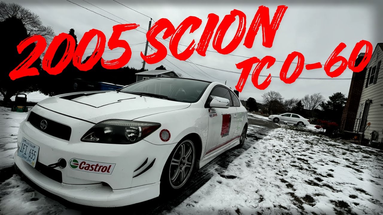 Тест разгона Scion TC 0-60 2005 года