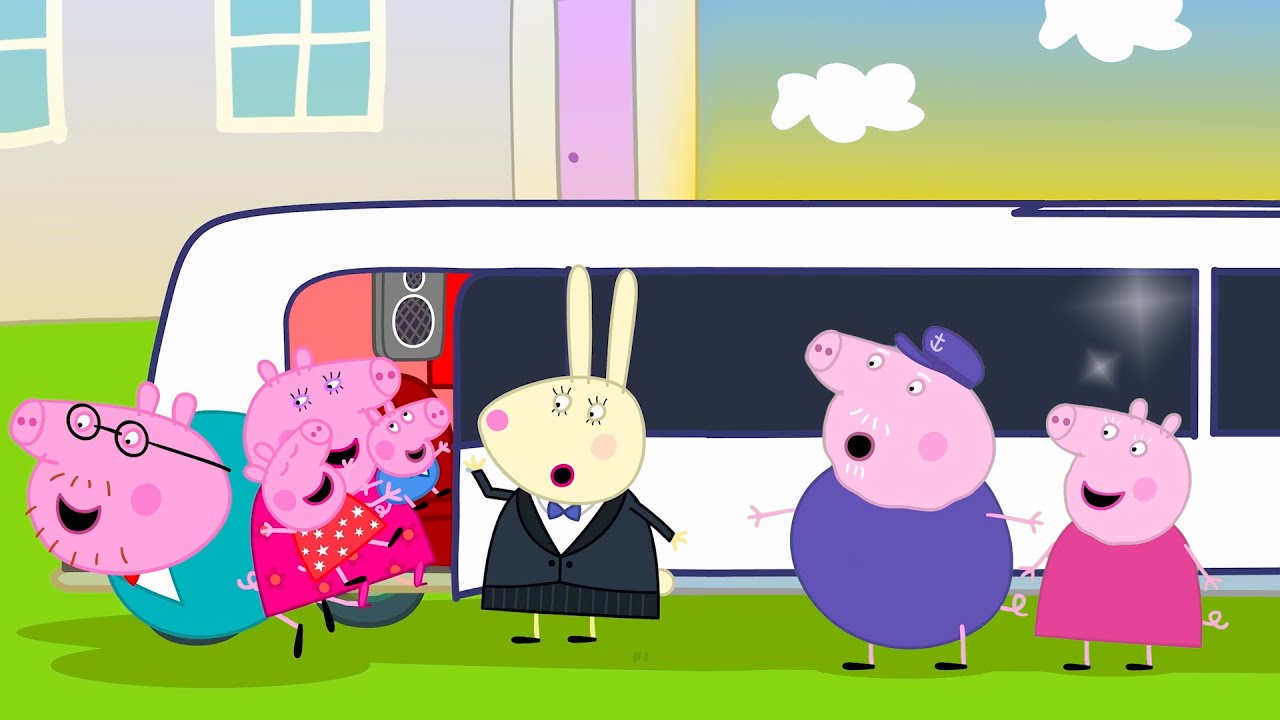Peppa viaja em uma limusine! 🎩✨ Contos da Peppa Pig 🐽 Peppa Pig Português Brasil