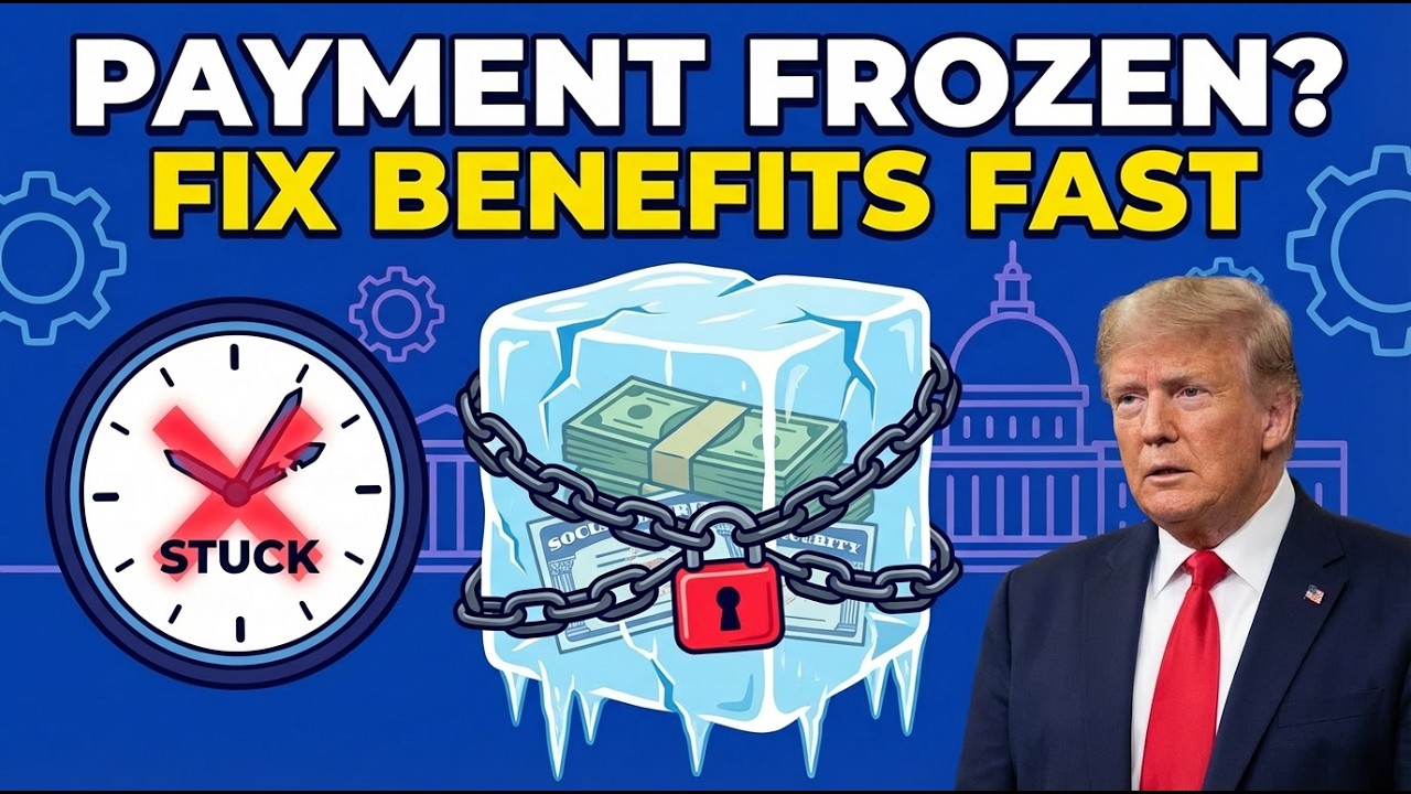 Social Security, SSI & SSDI Payments Delayed? How to Fix Frozen Benefits Fast