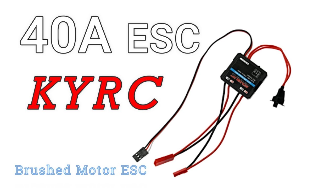 40A Brushed ESC by KYRC