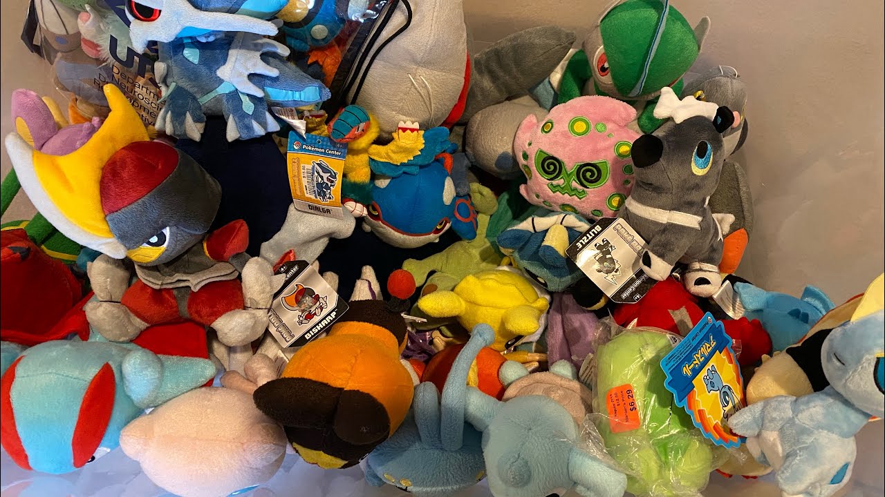 My Pokémon Plush Collection PokeDolls and Some Banpresto Plush Part 1