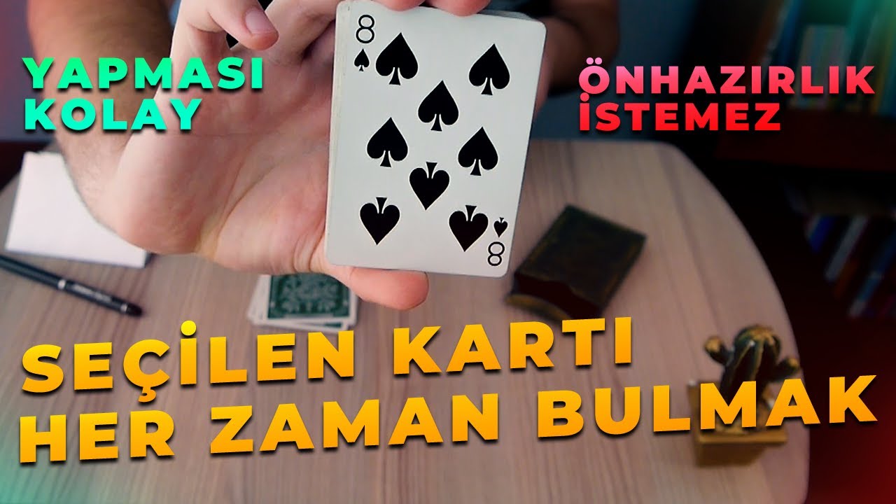 BASİT VE ETKİLİ KART NUMARALARI NASIL YAPILIR ?-KART SİHİRBAZLIK NUMARALARI-KART NUMARALARI ÖĞREN
