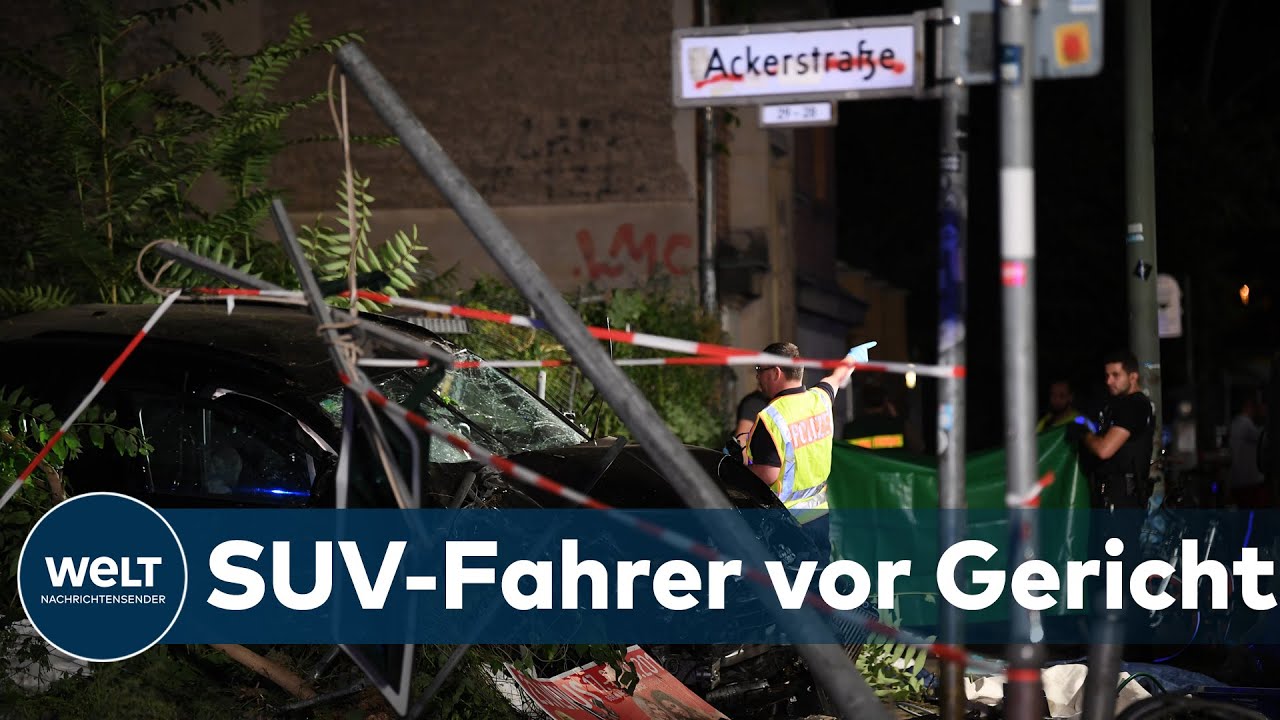 PROZESSBEGINN: Fahrer des SUV steht nach t&ouml;dlichem Verkehrsunfall in Berlin-Mitte vor Gericht