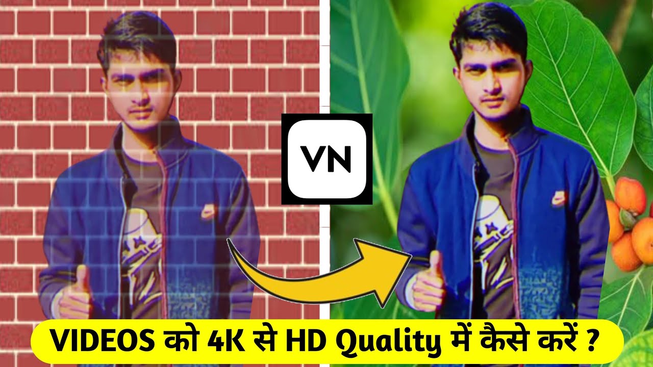 VN App 4K Se HD Video Editing |  How To make 4K To HD video editing on VN App 2026