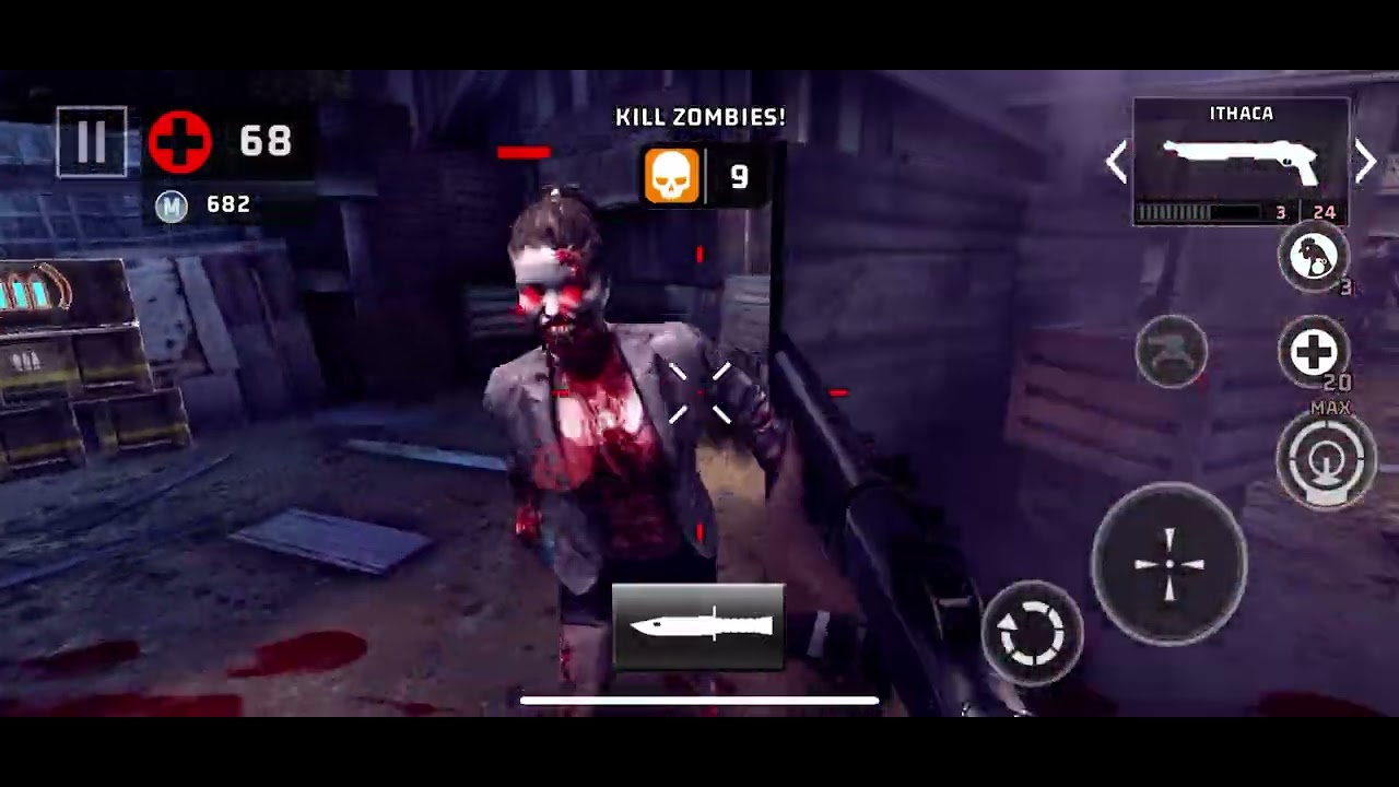 dead trigger 2: 18#  gameplay The task of killing zombies❤️‍🔥🔥🔥🔥🔥