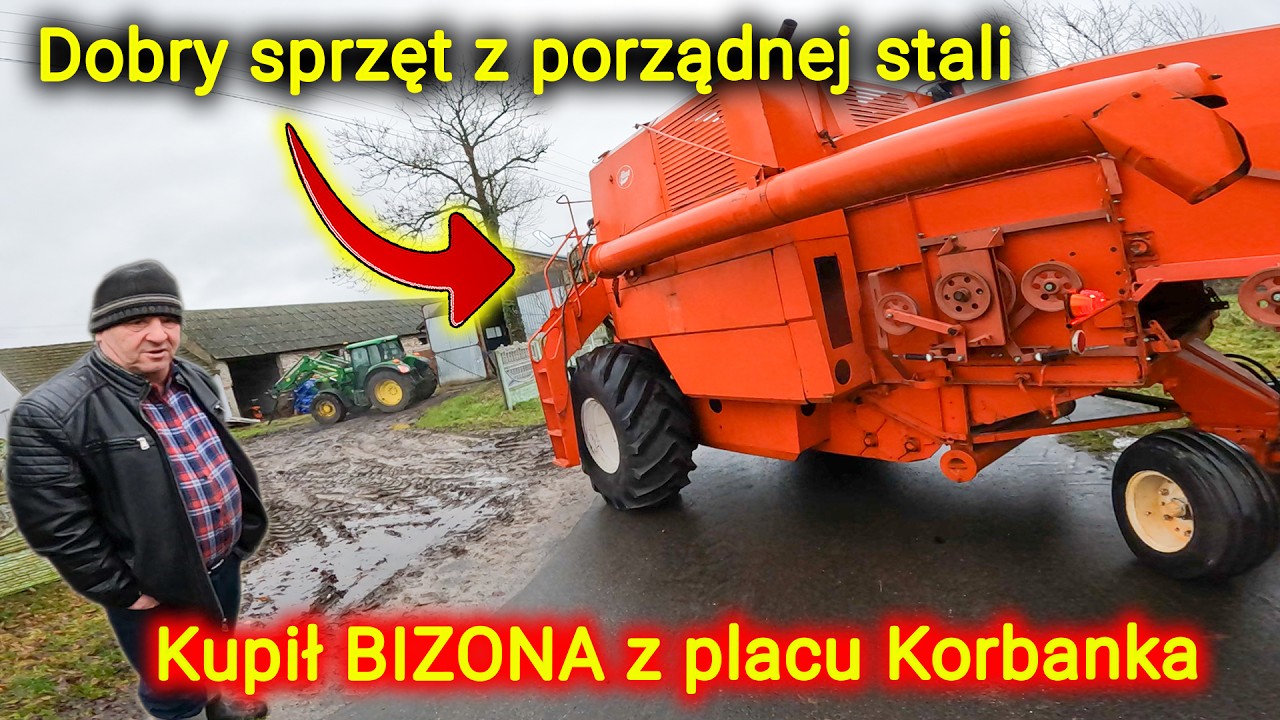 Kupili porządny sprzęt od Korbanka 👉 Bizon Z056 z placu ma nowego właściciela [Korbanek]