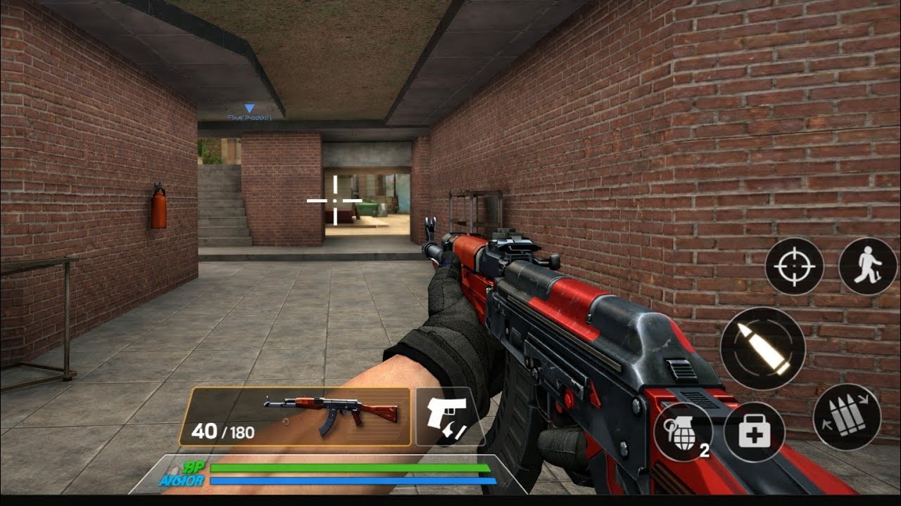Intense FPS Gameplay with AK-47 | Epic Close-Range Battle 🔥 #2