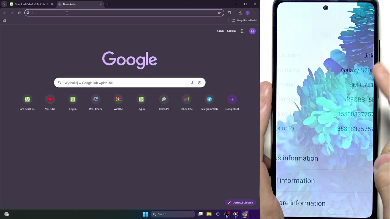 How to Update Samsung Galaxy S20 FE Manually with Odin