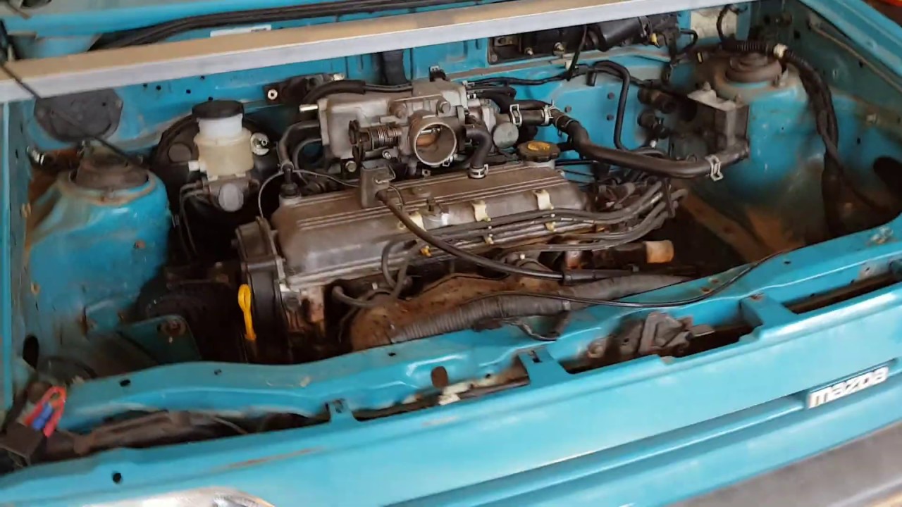 Mazda 121 engine swap progress!