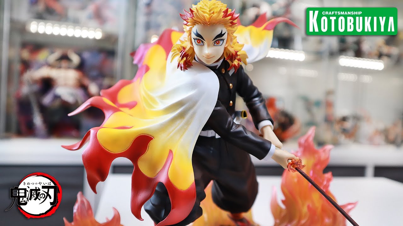 UNBOXING KIMETSU NO YAIBA RENGOKU KYOJURO ARTFX J by KOTOBUKIYA